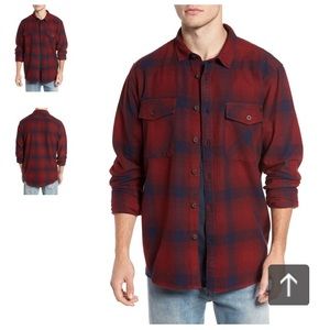 NEW Men’s Billabong Ventura Flannel Shirt Size L